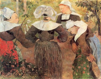 The Dance of the Four Breton Women by Paul Gauguin